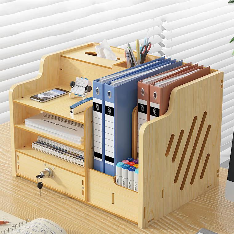 Kệ Hồ Sơ Tài Liệu Để Bàn Kệ Sách Mini khổ Giấy A4 Chất Liệu Bền Đẹp Siêu Pro