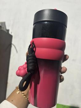 Product Review of Tumbler Stainless Gradasi 710ml / Termos Tumbler Stainless 710ml Free Sedotan + Gantungan Boneka Vacuum from w**a 0
