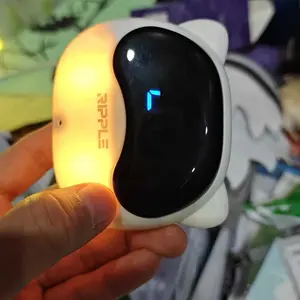 【Hello Nuki】Ripple Rippods Nuki Smart AI Remote RAI-N001 alarm clock Digital display Digital TV AC Night Lamp Bebek Pintar2.0  R1 USB kontrol suara  Garansi Smart Appliances