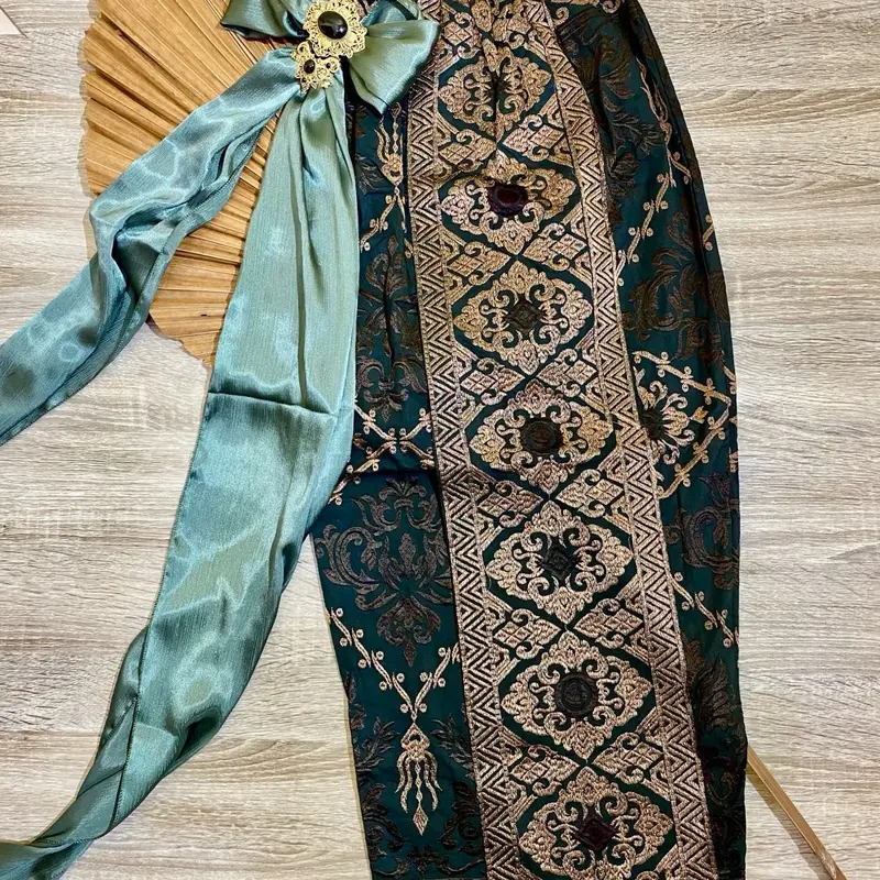 One Set Kamen Bordir Lasem motif Rantai 6