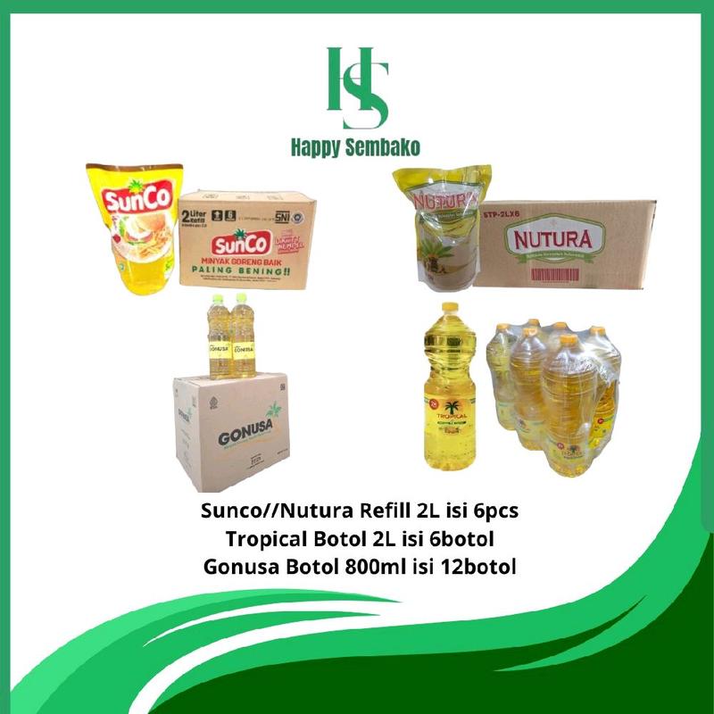 1DUS MINYAK GORENG PREMIUM KEMASAN REFILL/BOTOL SUNCO,TROPICAL,MASKU ...