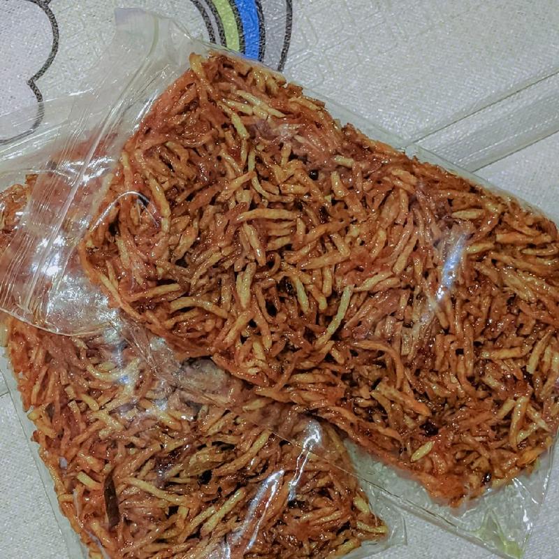 Kentang Mustofa Pedas Manis, Pedas Daun Jeruk 250 gram Lauk Nasi - Kering - Cemilan - Makanan - Food - Camilan - Asin - Snack 6