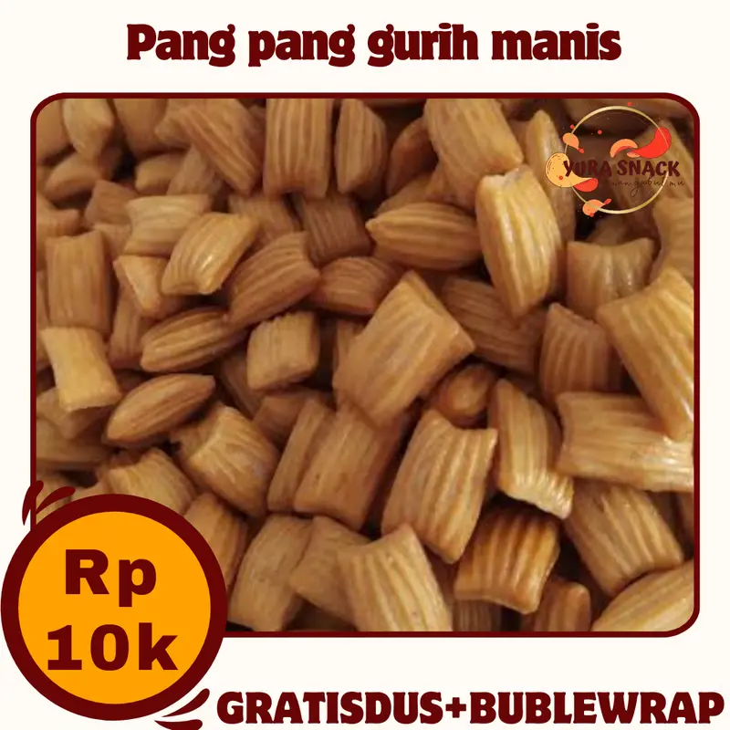 Pang Pang Gurih Manis | Pang Pang Rasa Sapi Panggang | Pang Pang Segitiga | Pang Pang Susu | Pang Pang Warna | Pang Pang Stik |  Camilan Renyah & Gurih 250gr 500gr 1kg | Gratis Dus + Bubble Wrap 1