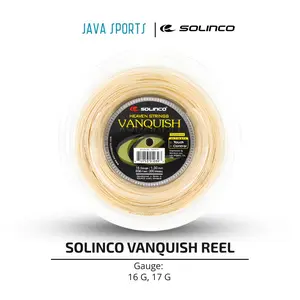 Senar Tenis Solinco Vanquish Reel | Multifilament | Touch & Control