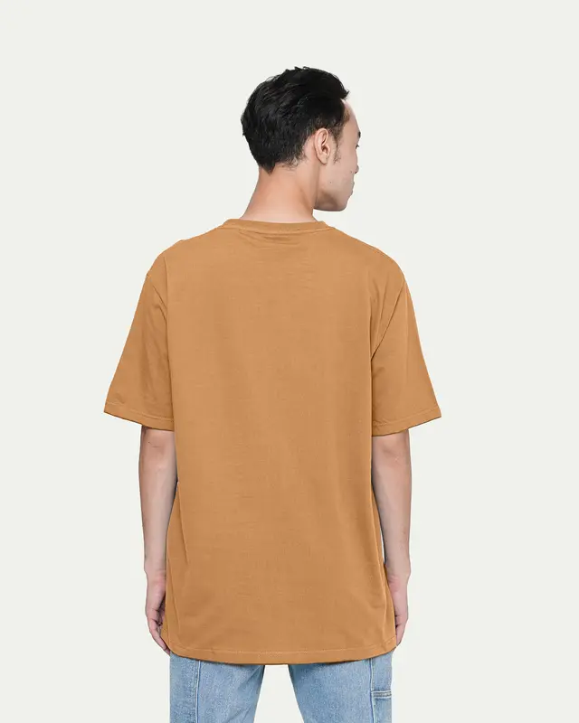 Erigo T-Shirt Regular Gunnare Almond - Kaos Unisex 1