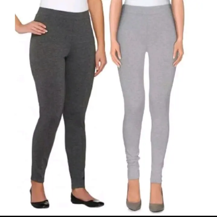 1 PAKET ISI 3 PCS. LEGGING KAOS ADEM  DAN TIDAK MERAWANG SAMA SEKALI ADEM DI PAKAI Nyaman Wanita Panjang Tebal Dewasa imut regular 2