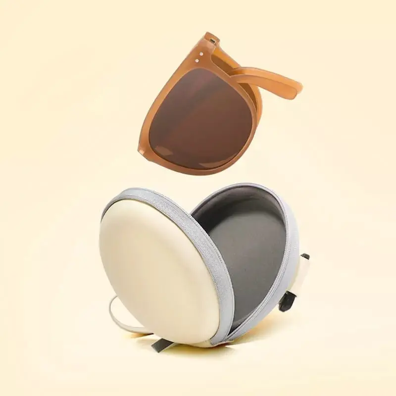 Super Online Kacamata Lipat Anti UV Sunglasses Foldable Gratis Tas Dan Kain Lap 1