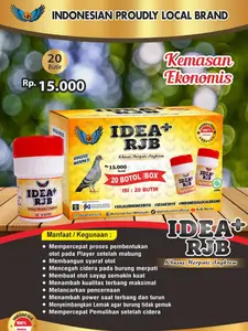 IDEA PLUS RJB Kemasan Ekonomis Isi 20 Butir Suplemen untuk Merpati Mengeram & Memperkuat Syaraf Otot Cocok untuk Pemeliharaan Burung Favorit Anda