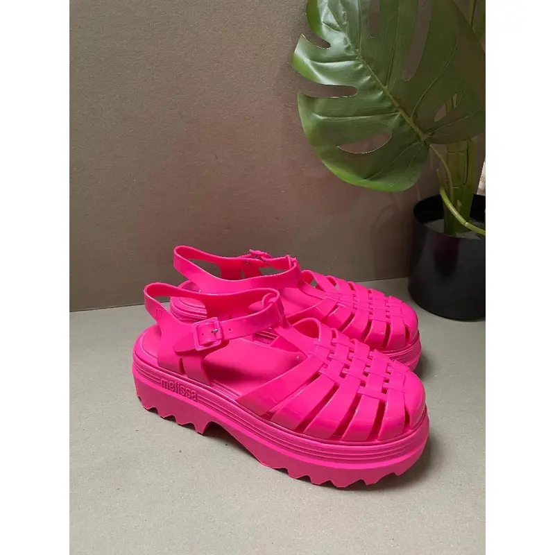 [UP 1 SIZE] Meliss Platform Heels Sandal Wedges [NAIK 1 SIZE] 4