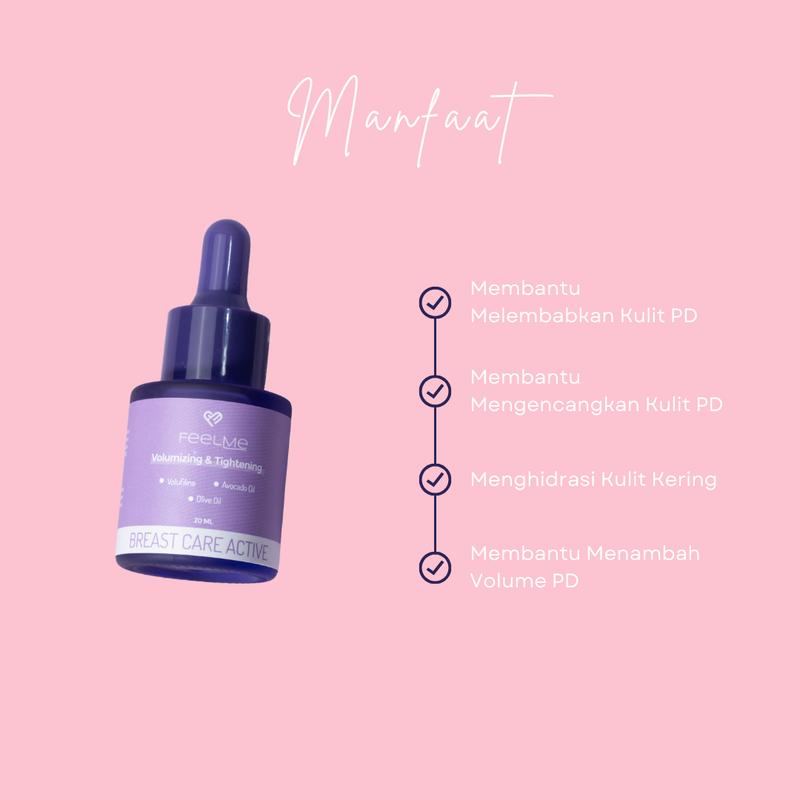 FEELME Bust Fit With Volufiline Serum Active 20ml Perawatan PD Wanita 2