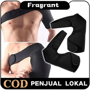 Deker Pelindung Bahu / Shoulder Brace Guard Alat Cedera Bahu Terapi Cedera Bahu untuk Pemulihan Nyeri Bahu