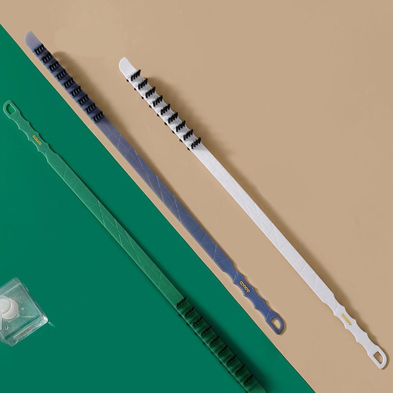Product Introduction of Berus Pembersih Mesin Basuh, Berus Nilon, untuk Membersihkan Mesin Basuh Pemuatan Depan, Berus Grout Slot Mesin Basuh, dengan Pemegang Lanjutan, Warna Hijau 25