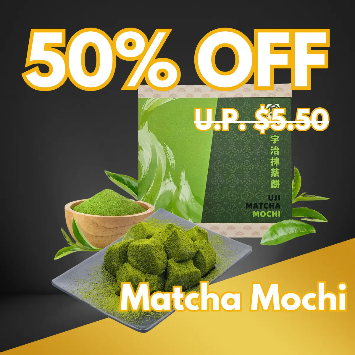 [Takagi Ramen] Matcha Mochi - Physical Voucher