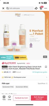 Product Review of HNH Facial Wash Acne Glow - Sabun Cuci Muka Gentle untuk Kulit Berminyak & Berjerawat from m**r 0
