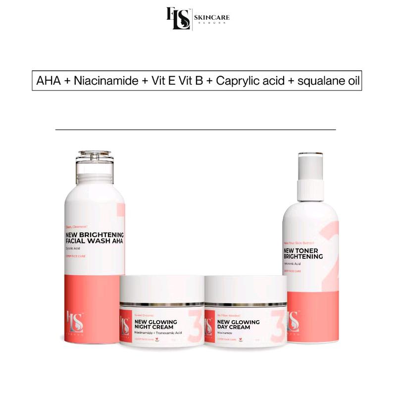 LS SKINCARE PAKET NEW SKINCARE BPOM BRIGHTENING BOOSTER PERAWATAN KECANTIKAN Wajah 2