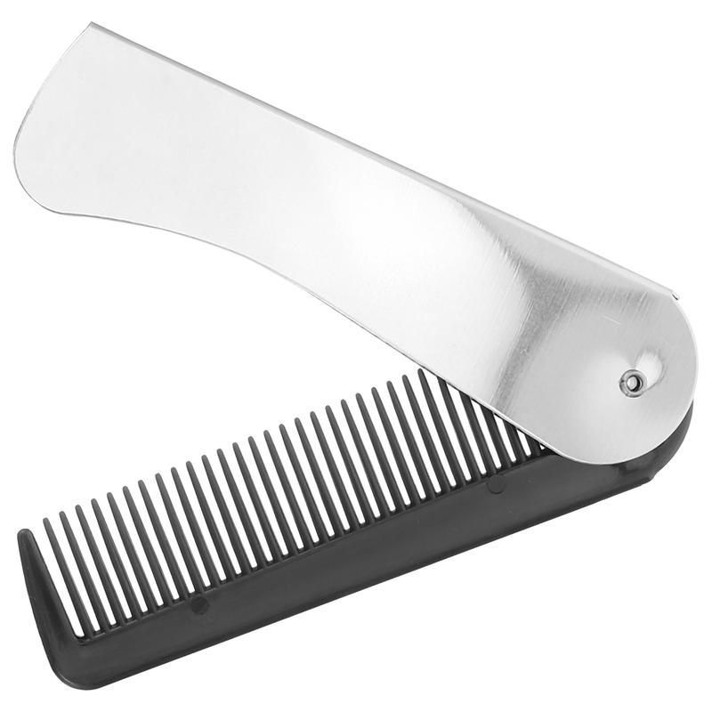 Product Introduction of Hair Salon Comb Folding Comb Travel Comb Hair Comb for Travel Foldable Comb Gift Haircare Heatless Daily Durable Stainless 5