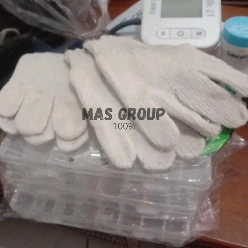 Mas Sarung tangan bekerja berkebun pelindung tangan benang tebal cocok untuk pekerjaan berat 3