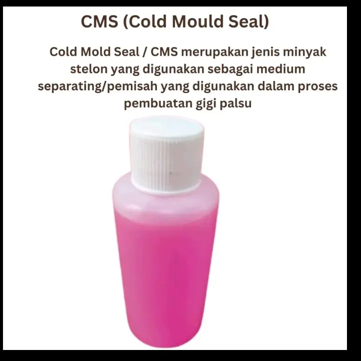 100ml Cold Mould Seal (CMS) stelon gigi tiruan