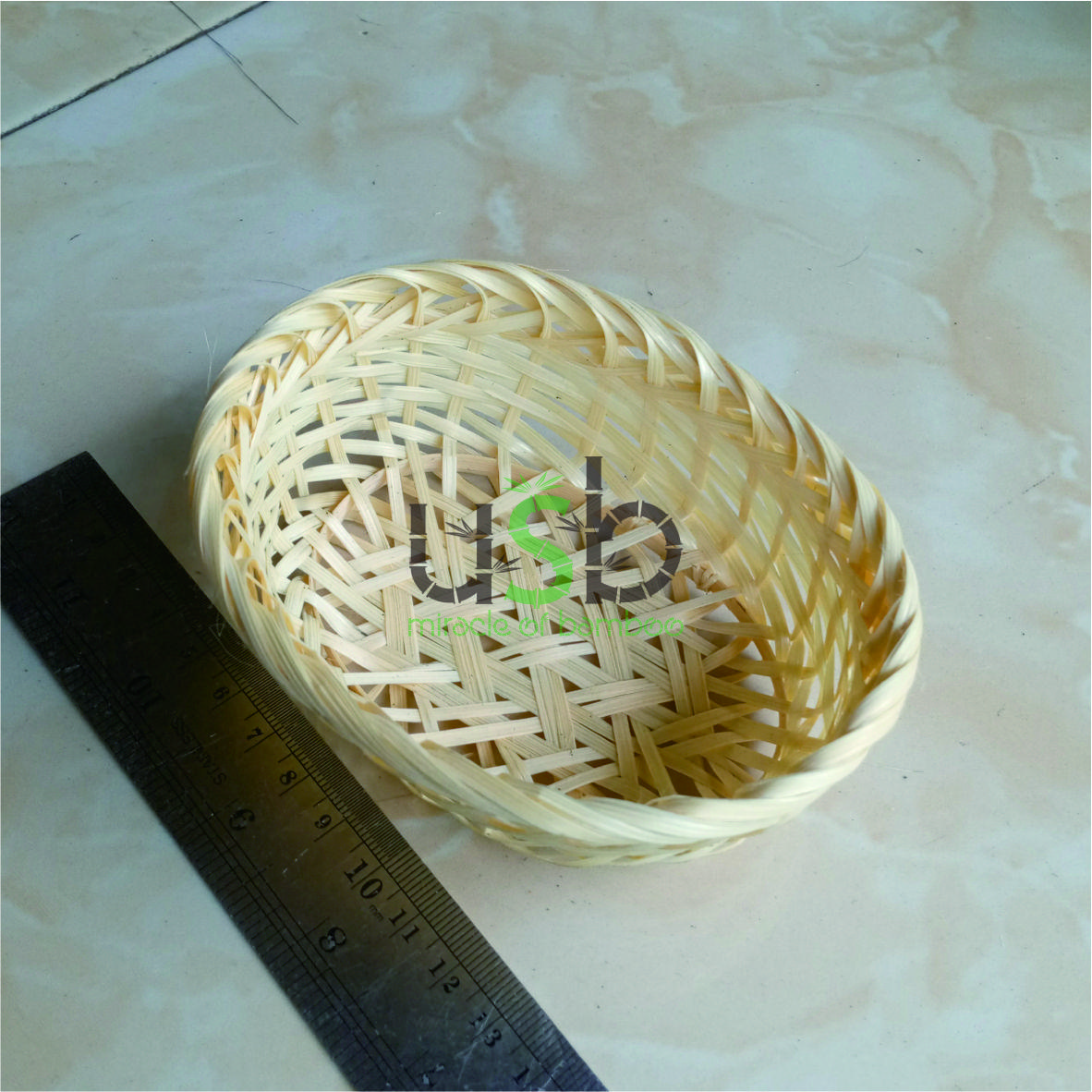 Keranjang Makanan Snack Oval Ukuran Mini