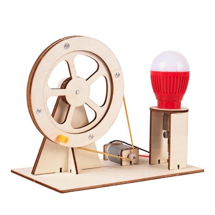 Máy Phát Điện quay bằng tay–Đồ chơi STEM STEAM