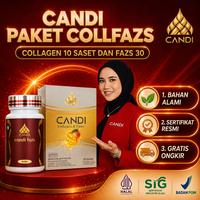Gambar PAKET CANDI COLLFAZS 30 FAZS + 10 COLLAGEN UNTUK 30 HARI dari OWNER CANDI BEAUTY Kab. Bangkalan 1 Tokopedia