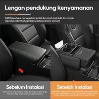 Gambar ALLIANCE Armrest Mobil Multifungsi 4in1 Penyimpanan Serbaguna Universal Premium Kotak Tisu Cup Holder HP dengan Tisu Gratis - black and red dari AllianceOfficialStore Kota Bekasi 3 Tokopedia