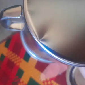 *Oil Pot Saringan Minyak Wadah Penyaring Minyak Goreng Tempat Penyimpanan Minyak 1.3L Peniris Minyak Stainless Steel Kitchenware