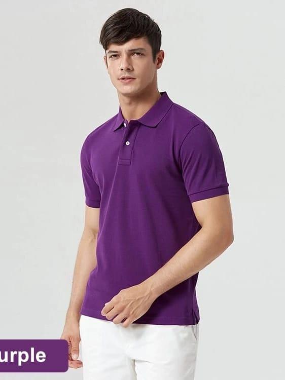 Product Introduction of Kaos Kerah Polos / Kaos Kerah Polos Seragam / Kaos Kerah Polo Shirt Unisex Formal / Kaos Kerah Lengan Pendek Abu Abu Casual 27