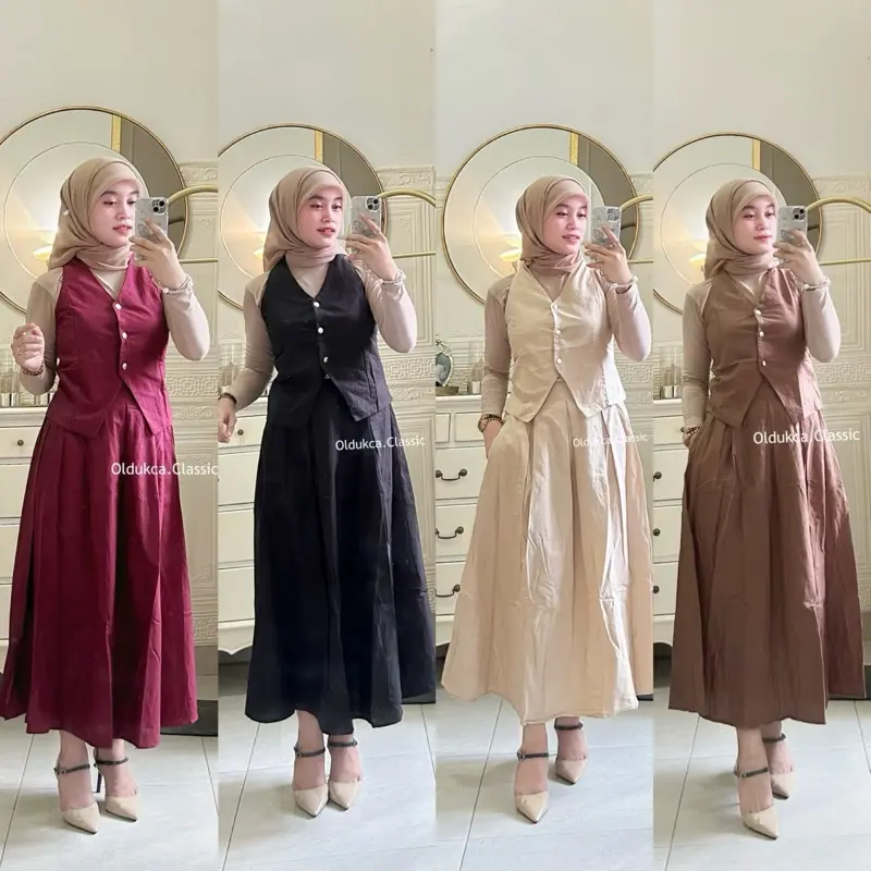 Isabell one set, vest dan rok