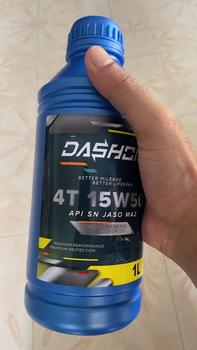 Product Review of DashOil 4T Semi Sintetik 15W50 API SN JASO MA2 1 LITER from F**p 0