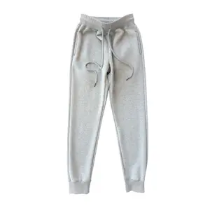 JACCLO Joggers Pants Panjang Unisex JS01 Misty Muda Celana Panjang Dewasa Cotton Fleece Premium dengan 2 Saku Samping dan Tali Pinggang Elastis Cocok untuk Segala Musim
