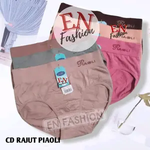 PROMO 3,6,12 PCS Celana Dalam cewek piaoli PL 418/737/747/773/418/9906 Wanita  Nyaman, high weight maxi Waist