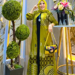 Gamis Batik katun premium