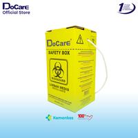 Gambar DoCare Safety Box 2,5L / Tempat Limbah Medis 1 Lembar- Box+Tali+Inner dari Docare Laras Indonesia Kab. Bekasi 3 Tokopedia