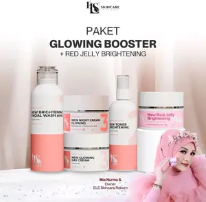 LS SKINCARE PAKET BUNDLING BOOSTER DAN RED JELLY