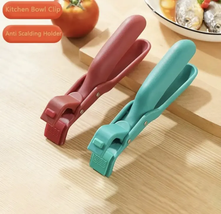 Kẹp Bát Chống Bỏng, Kẹp Đĩa Nhà Bếp, Đĩa Hấp Cá, Nồi Hầm, Găng Tay Chống Trượt, Dụng Cụ Nâng Tấm Thép Không Gỉ, Để Sử Dụng Tại Nhà