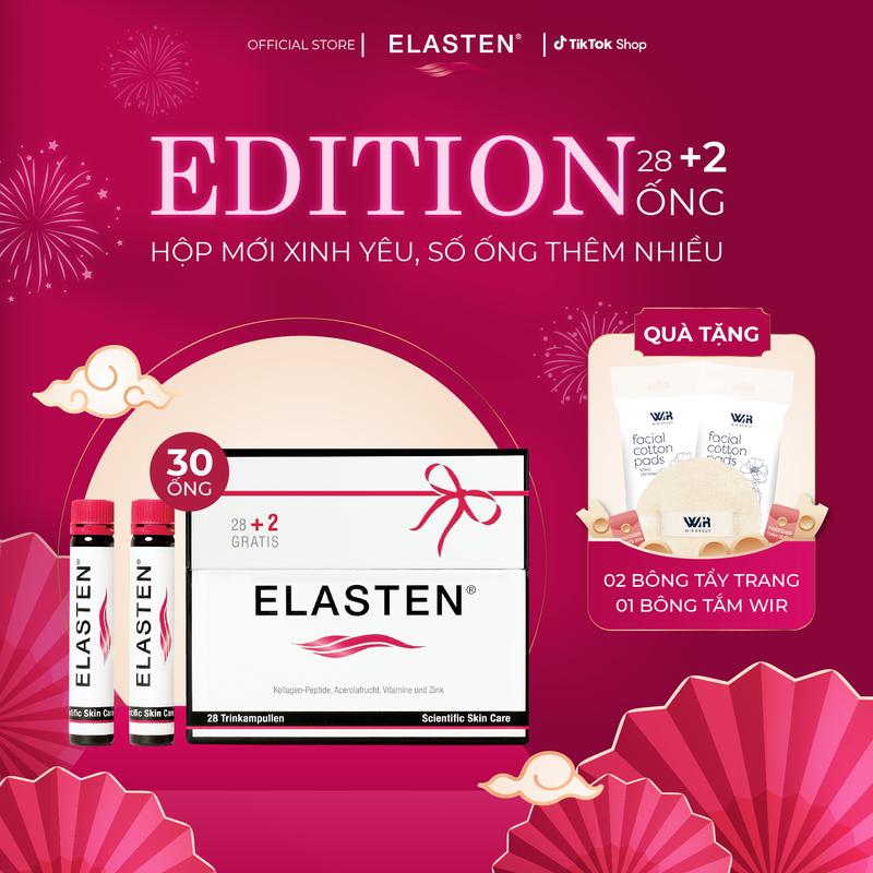 30 ỐNG x 25ML Collagen Elasten- Collagen Từ Đức 30 ỐNG x 25ML