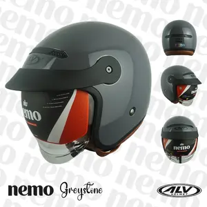 Terbaru helm alv Nemo model magnum cocok untuk pria dan wanita desain elegan
