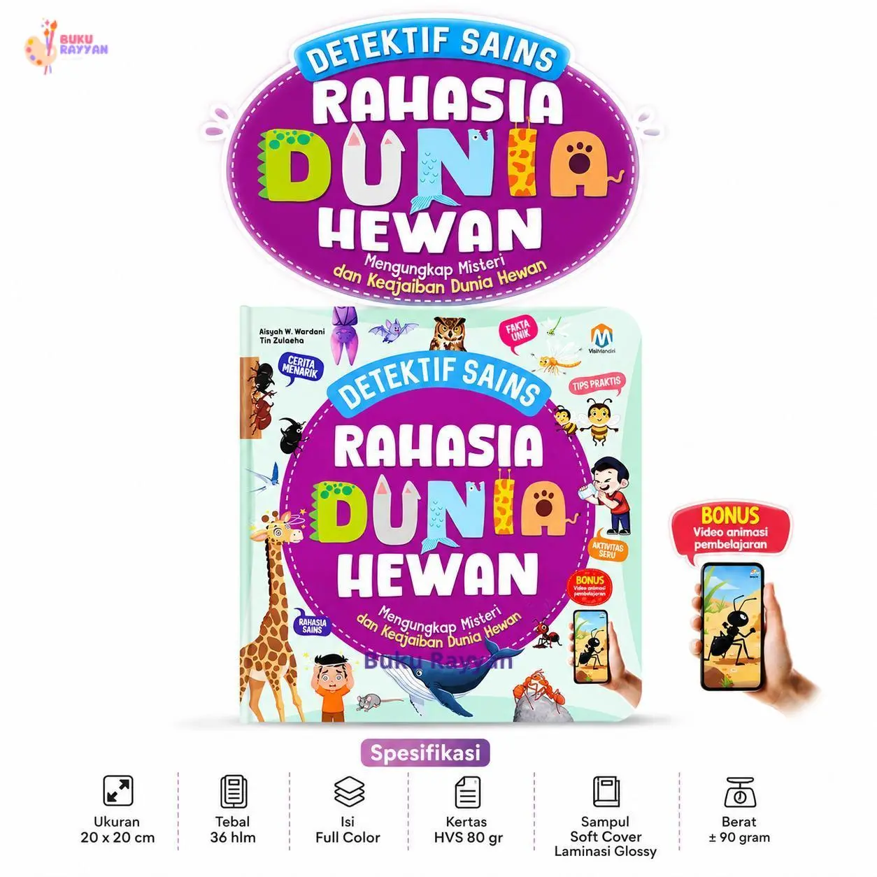 Detektif Sains Rahasia Dunia Hewan - Ziyadbooks