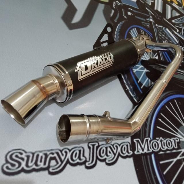 Product Introduction of Knalpot Draco samlong BEAT(Deluxe,esp,fi,karbu,street,pop,new),Scoopy fi/new,Scoopy karbu,Vario 110fi/led,Spacy,Genio,spin,nex Motor Besi 1