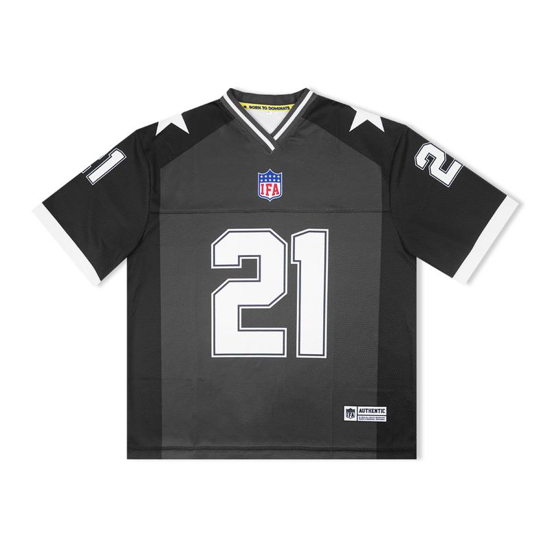IFA  / 21 / Number Series / Jersey / Streetwear / Oversize / BOXY / Retro / Vintage / Y2K / NFL / Music / Korea / Band / Bloke Core / Sport / Atasan / Baju 1