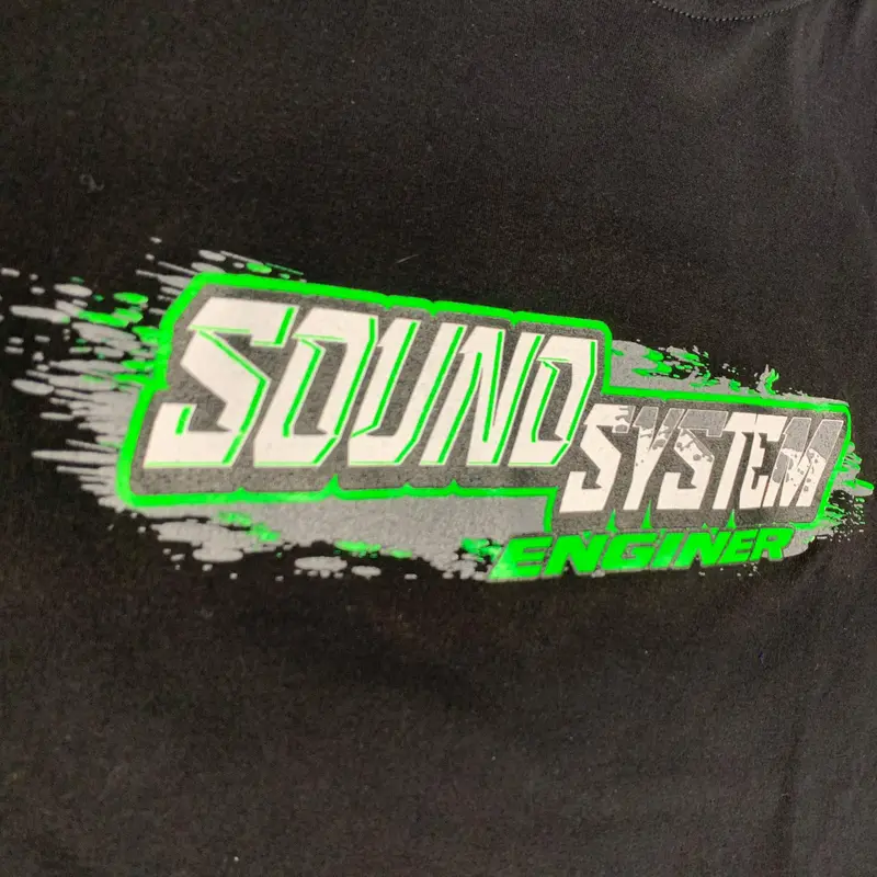 KAOS SOUND SYSTEM ENGINER HOREG STYLE PMS 08 BAHAN CATTON COMBED 24S PREMIUM SABLON DTF PREMIUM 1