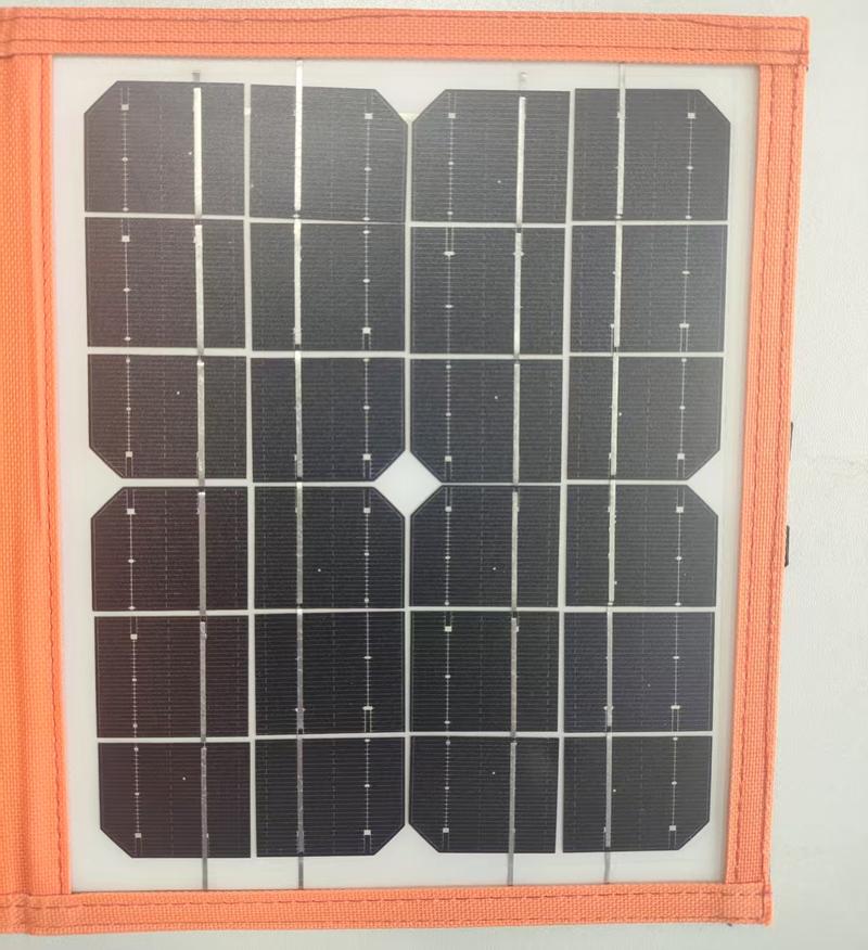 Product Introduction of Solar charging panel suitable for smartphone charging, external emergency charger, can charge mobile phone, charging power 10W/20W 1