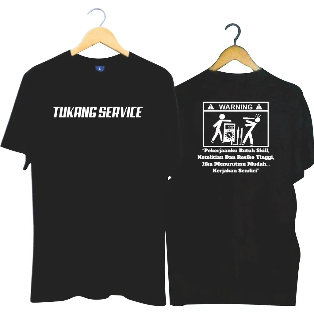 KAOS DISTRO TUKANG SERVICE TEKNISI SMARTPHONE TERLARIS / ATASAN KEREN / BAJU PRIA WANITA MURAH