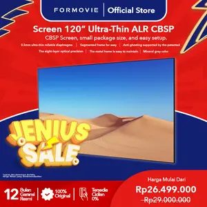 Layar Projector Screen Projector Fresnel Metal Frame ALR Screen 120 inch
