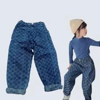 Sunday kids Fashion Kids Jeans Girls' Denim Pants Trousers For Kids Girls 1-7Y