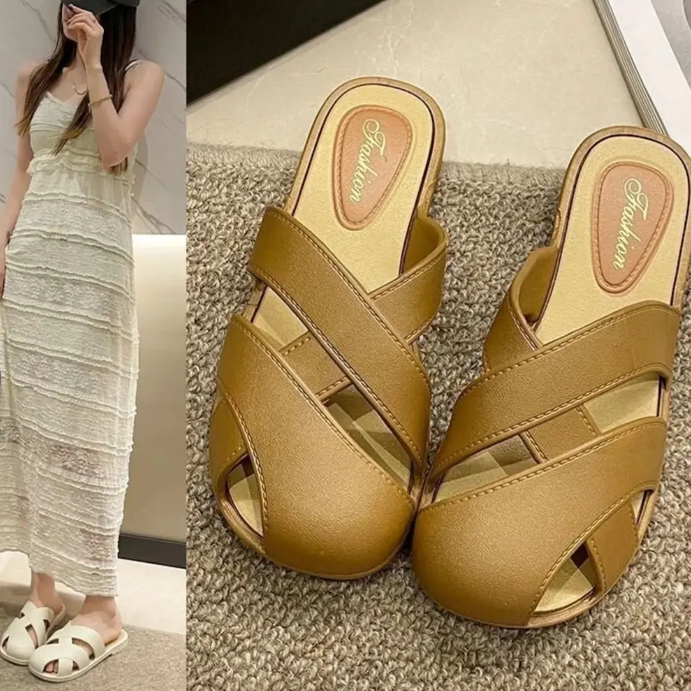 Giày Lười Nữ, Thời Trang Mới Nhất, Thiết Kế khoét lỗ Kiểu Lười, Dép Lê Nữ DéP Shoes Nhung Sandal