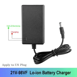 21V - 98VF Alat-Alat Listrik Adaptor Pengisi Daya Berlaku Bor Listrik Tanpa Kabel/Gergaji/Obeng/Kunci Kunci/Palu/Penggiling Sudut