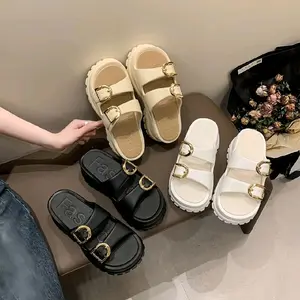 Sandal Selop Wanita Ban dua Gesper Viral