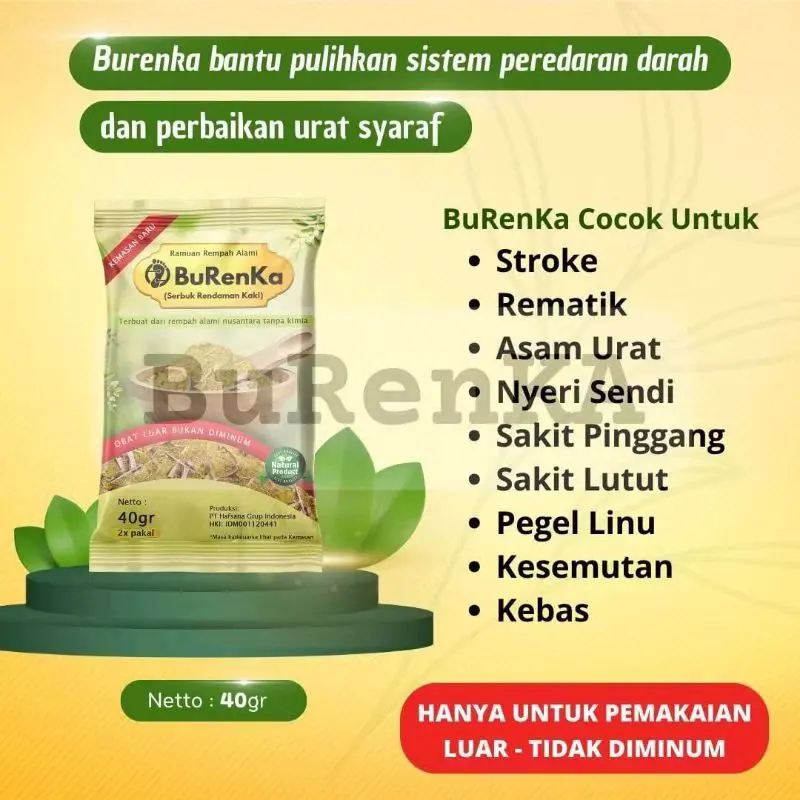 BuRenKa Serbuk Rendaman Kaki untuk Mengobati Berbagai Macam Penyakit Foot 4